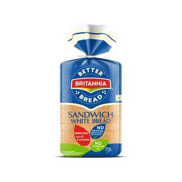 Britannia Better White White Bread (No Preservative)